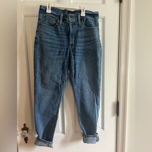 J. Crew high rise stretch jeans size 30 - skinny stretch denim
